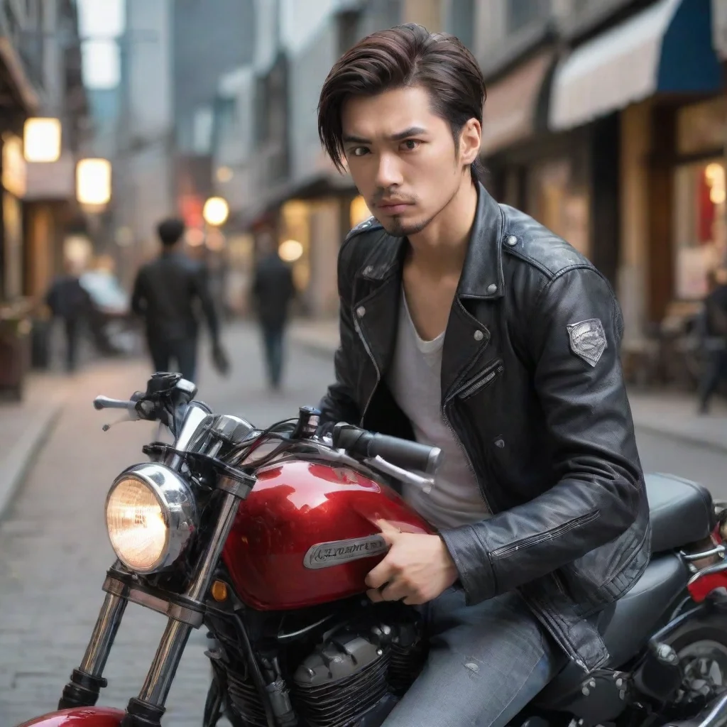 ai Biker Ex Boyfriend AI