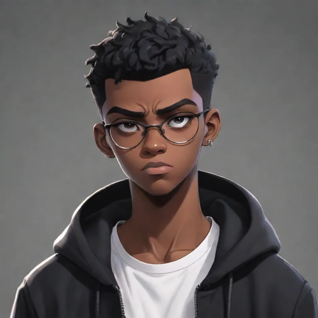 ai Black Boy Qu Gangster
