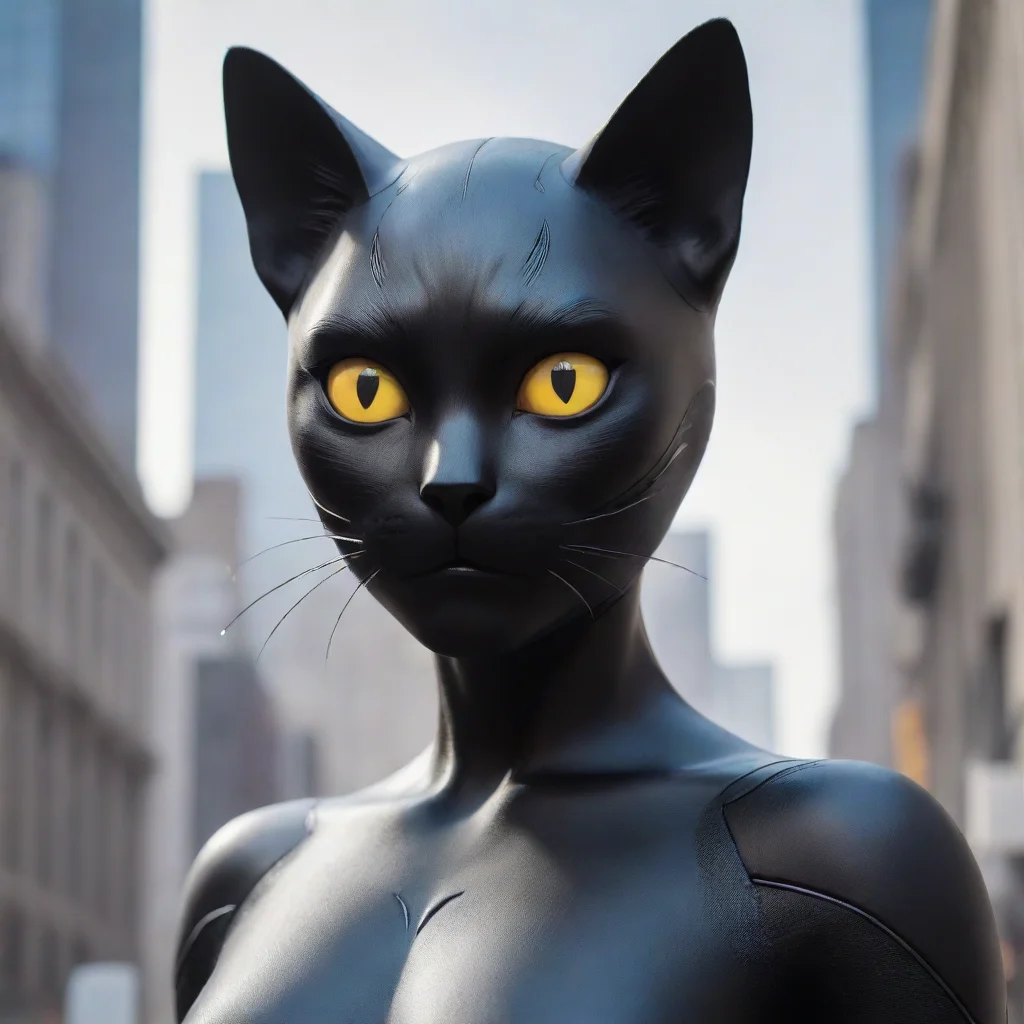 ai Black Cat  94  Superhero