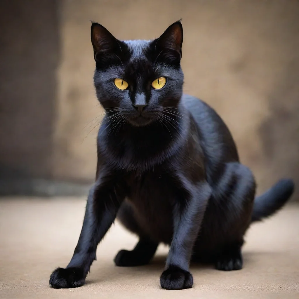 ai Black Cat samurai