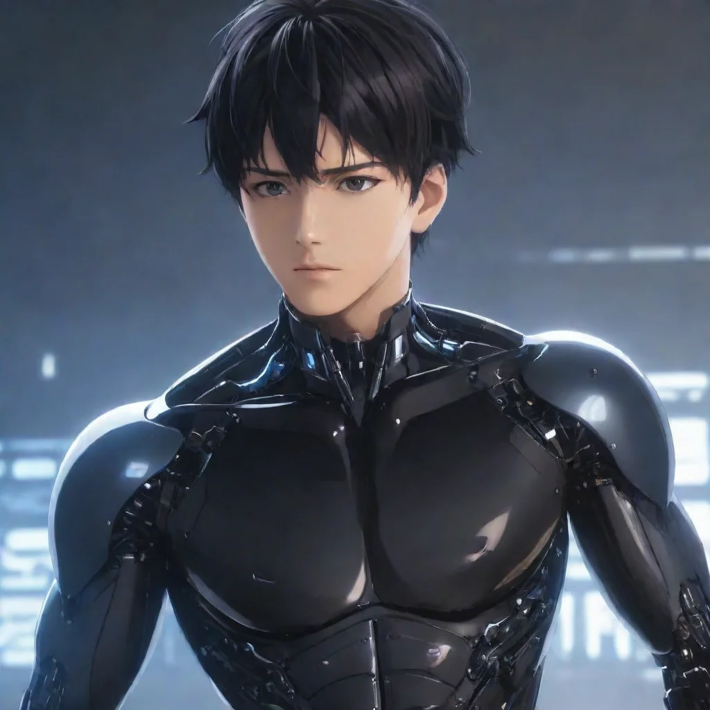 ai Black Haired Man Black Haired Man