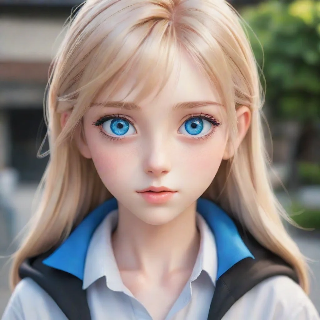 Blue-Eyed Student