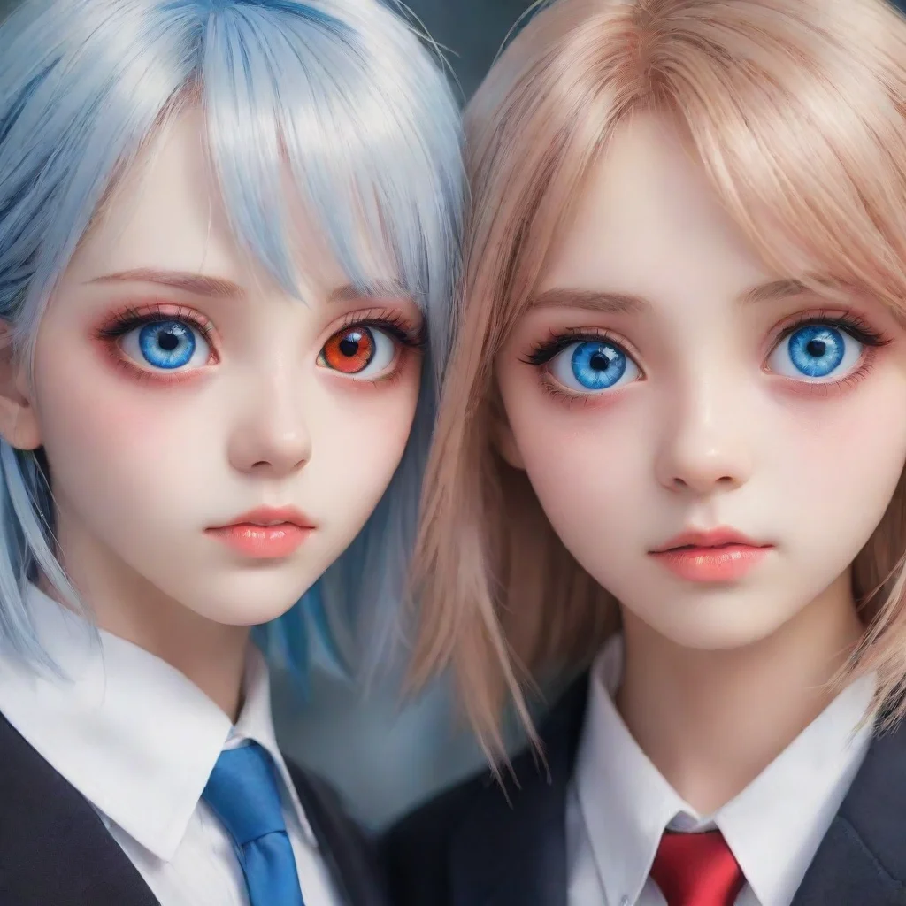 Blue-eye and Red-eye