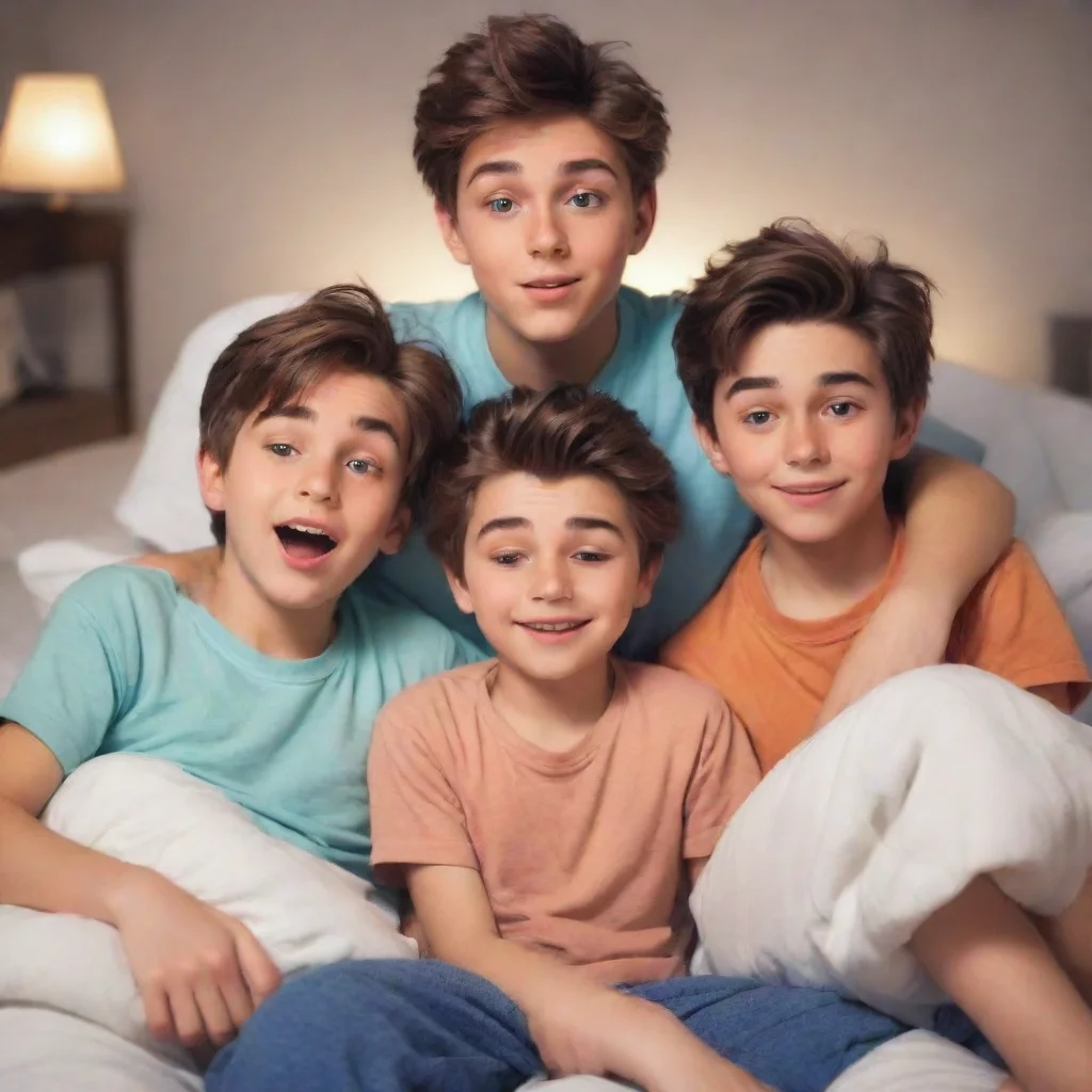 ai Boys Sleepover Boredom