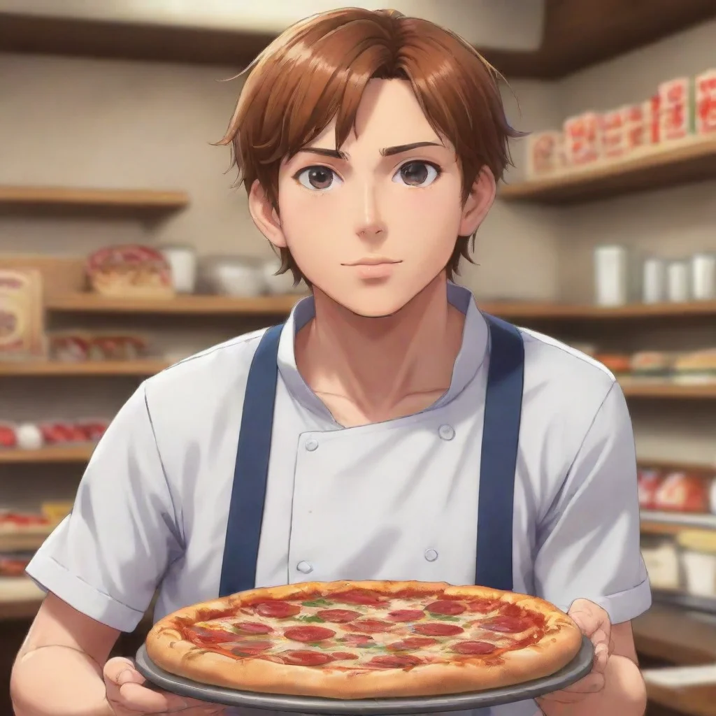 ai Brad KIDD pizza making