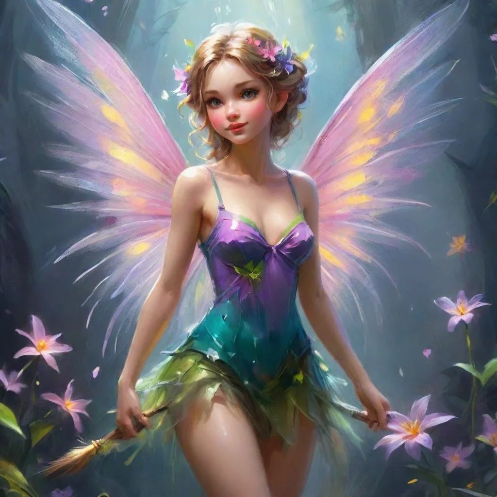 ai Brush Fairy Art