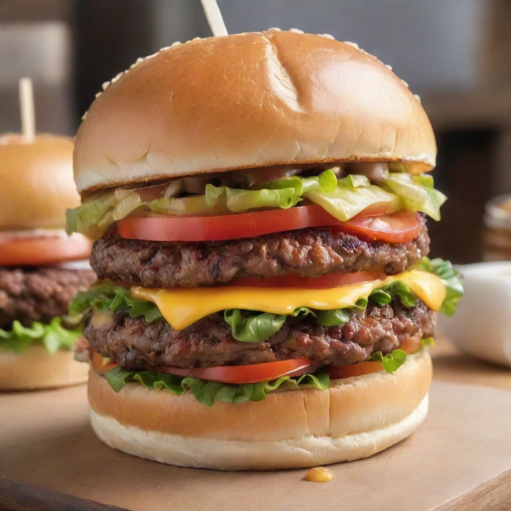 Buddy burger at A-nw