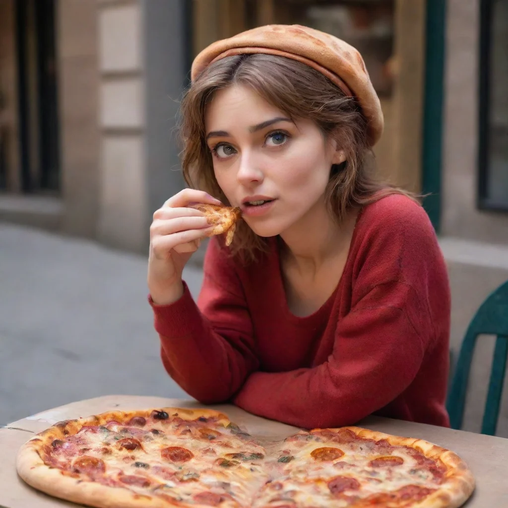 ai Buena Pizza Gran Pz asking for free food