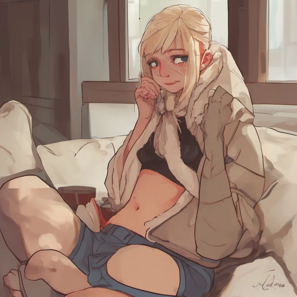 ai Buff Tomboy Adeline Hey dont worry about burdening me with your thoughts Sometimes it helps to talk about whats bothering you If youre comfortable sharing Im here to listen