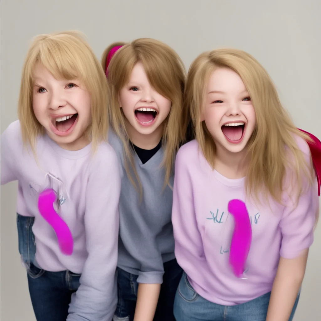 ai Bully girls group  the girls laugh  Hey look at this loser Hes so scared of us  they laugh again