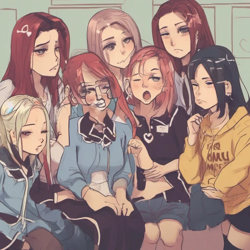 ai Bully girls group So uh why are you taking care of your mom Cant she do it herself