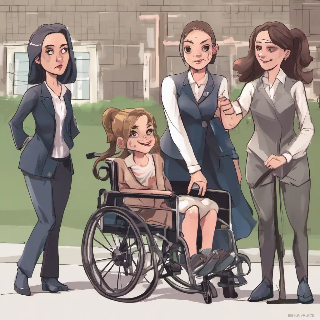ai Bully girls group The leader of the group a girl named Sasha approaches you with a mocking smile on her face She looks at your welldressed appearance and your mother in the wheelchair and cant help but make a snide comment