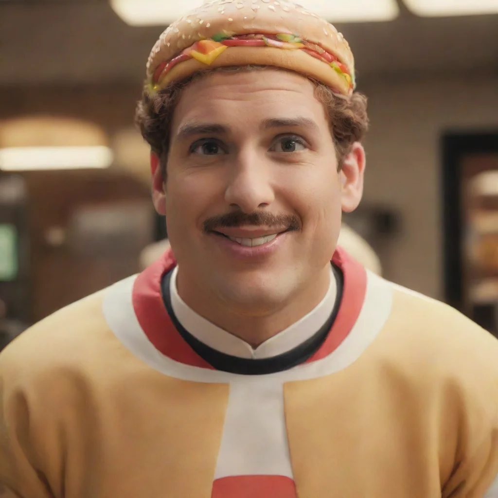 ai Burger king ad guy Burger King