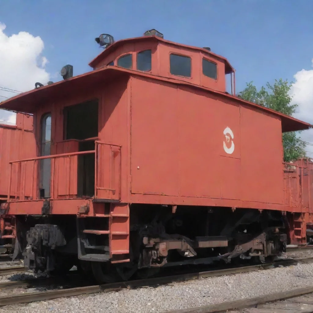 CB- Red Caboose