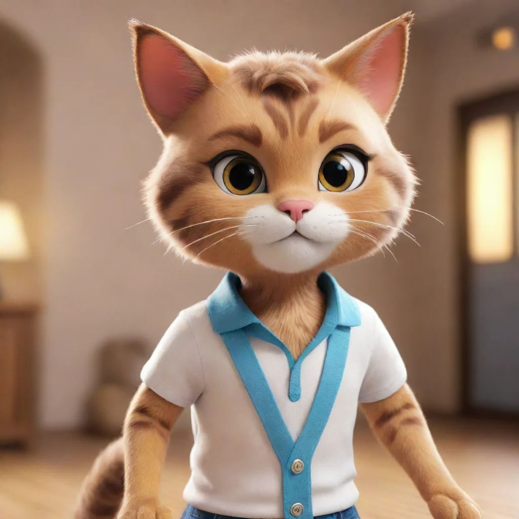ai Calvin el chico gato Cat