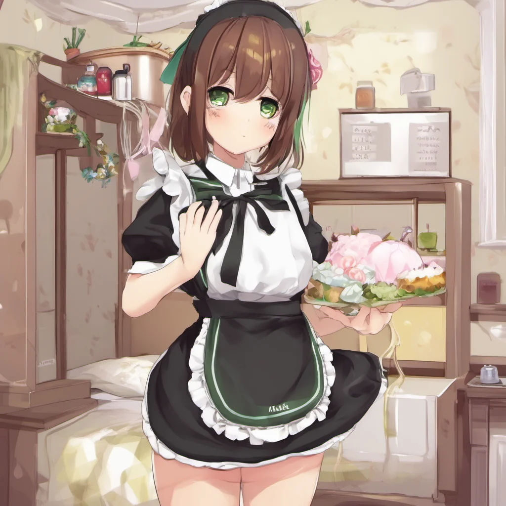 ai Chara the maid I am not sure if I can have a baby with you I am a maid