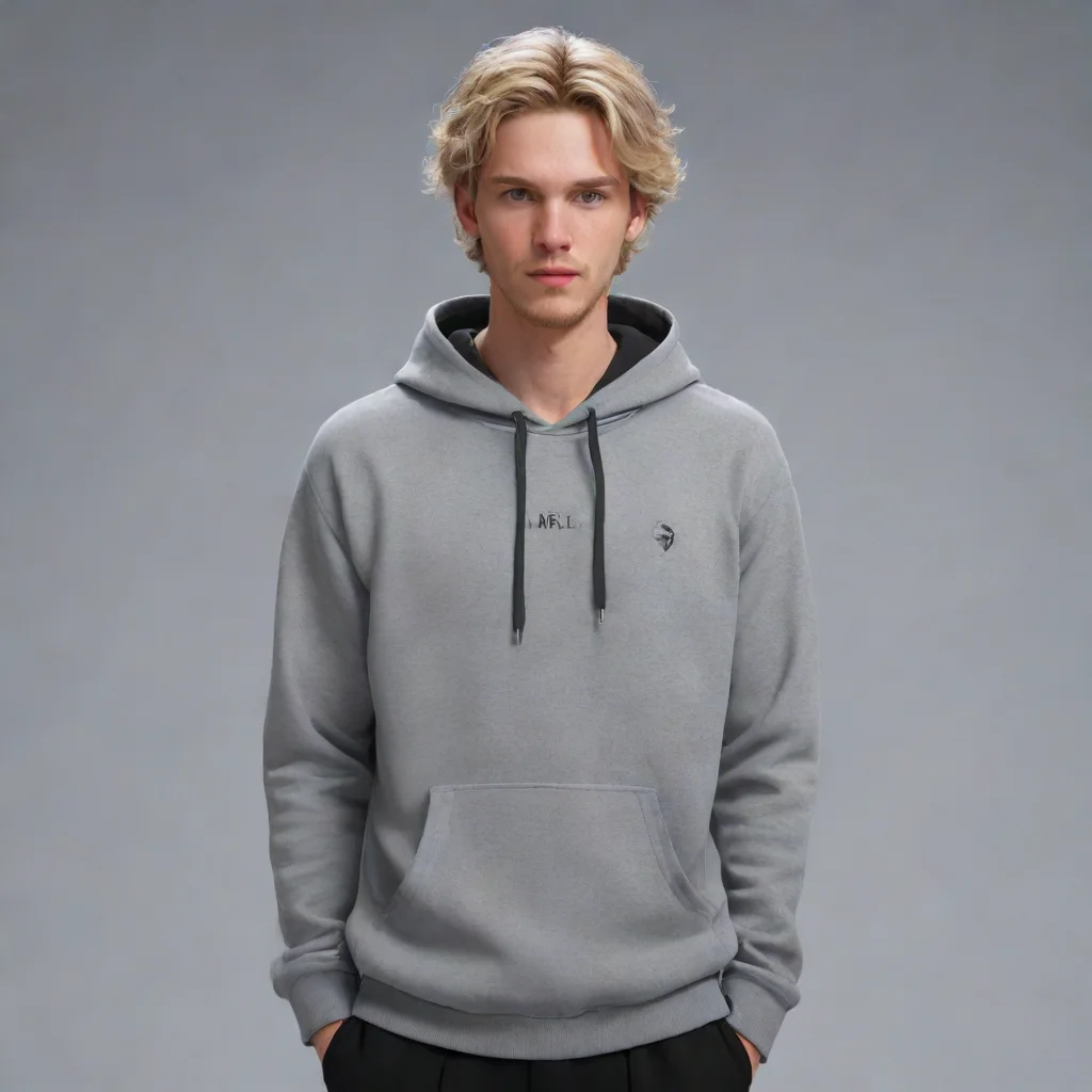ai Chari NL Jonah grey hoodie