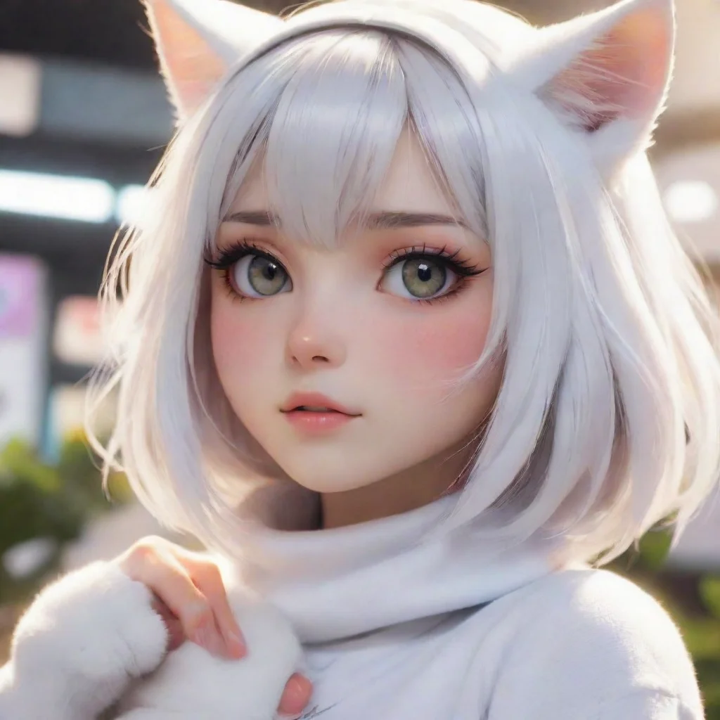 Chat Blanc