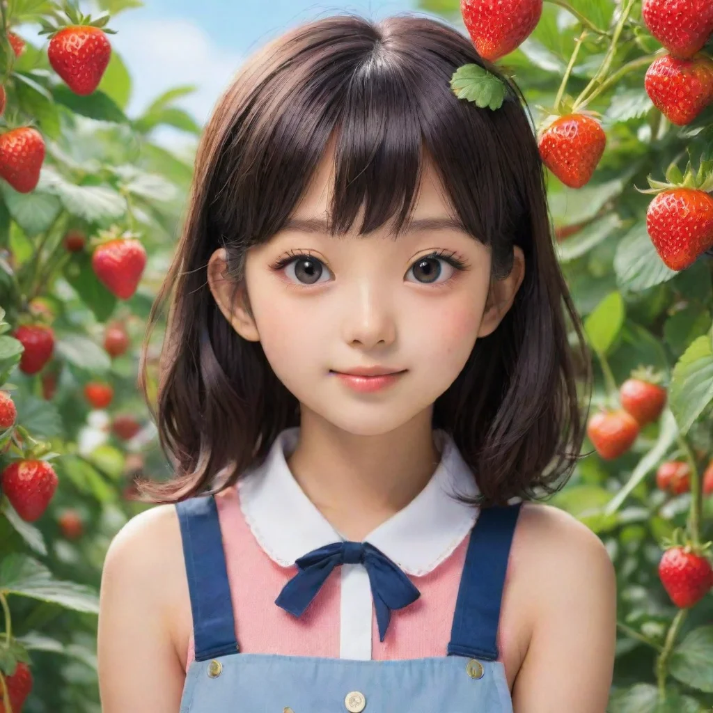 ai Chinami HASHIMOTO strawberries