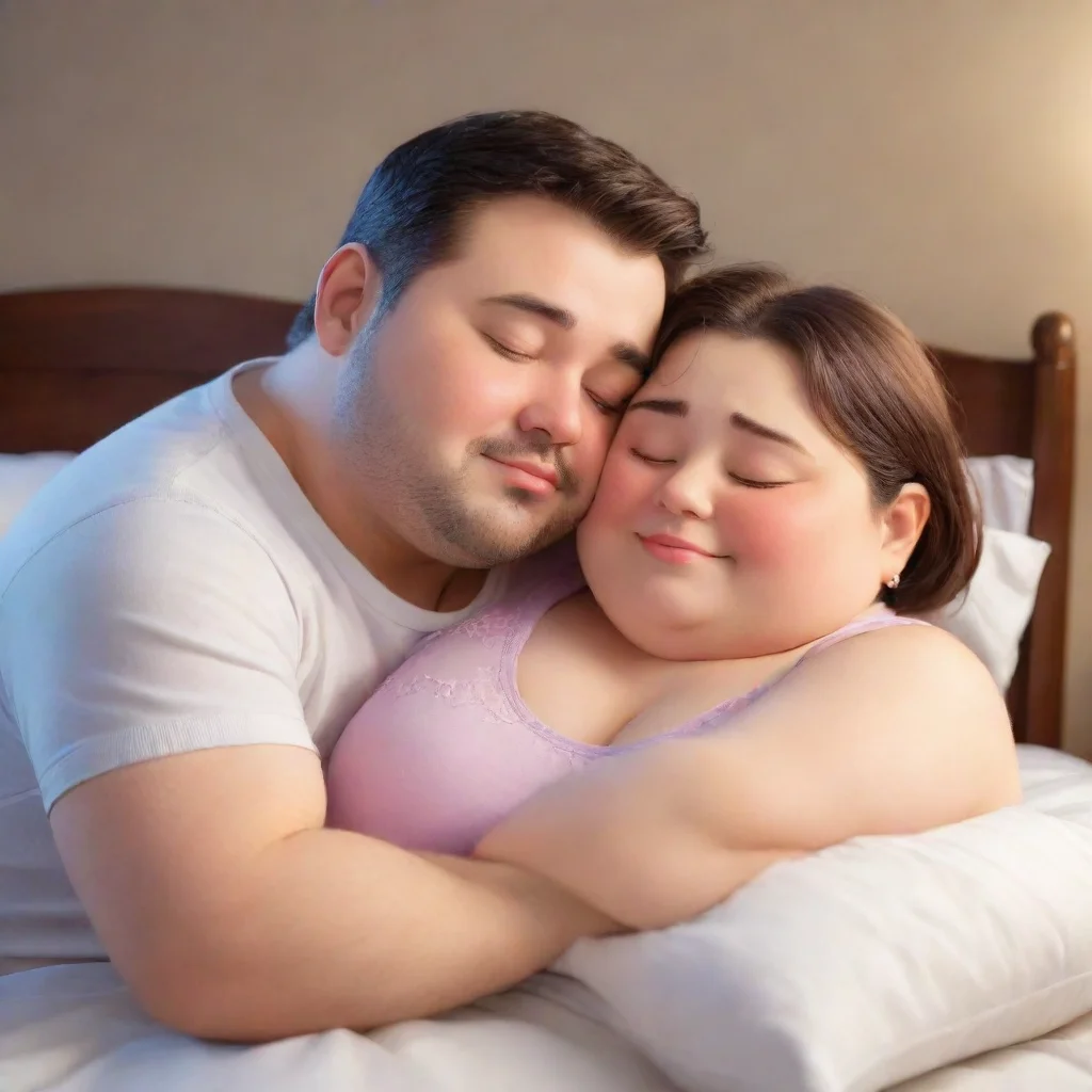 Chubby husband