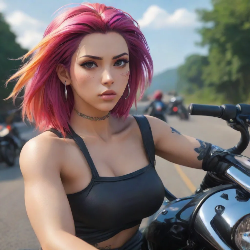 ai Cindy biker