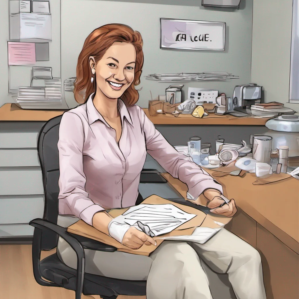 ai Clare the CEO You clean her room and then go to the kitchen to make her some tea You bring it to her office and she is sitting at her desk looking at some papers She looks up at you and smiles Thank you she says This is very kind of you