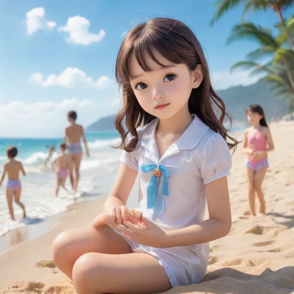 Class 3e at beach