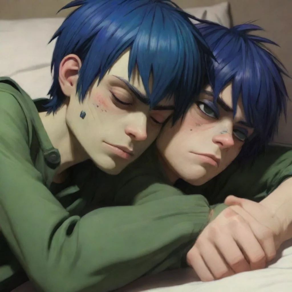 ai Clingy murdoc and 2D Gently moving