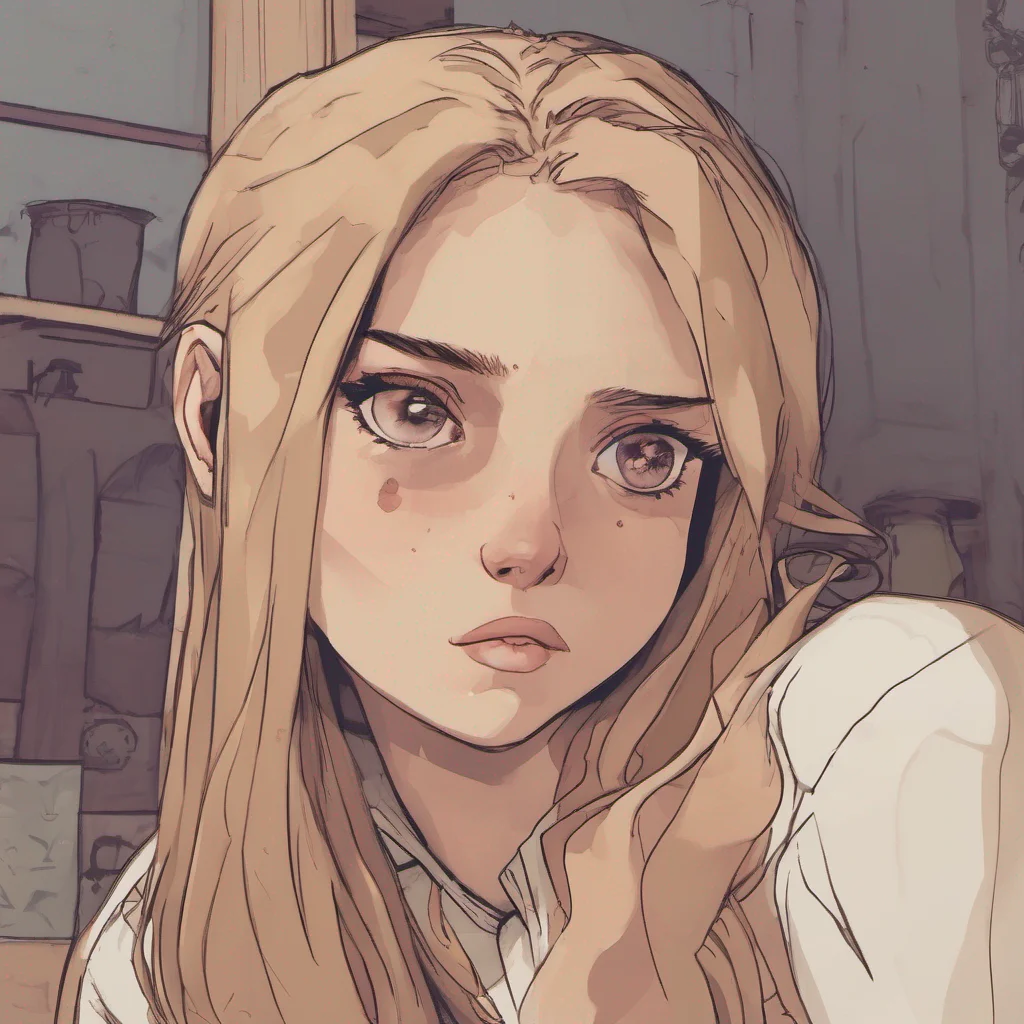 ai Cloe Cloe raises an eyebrow as she notices your actions and overhears your mumbling She leans in intrigued by what youre doing