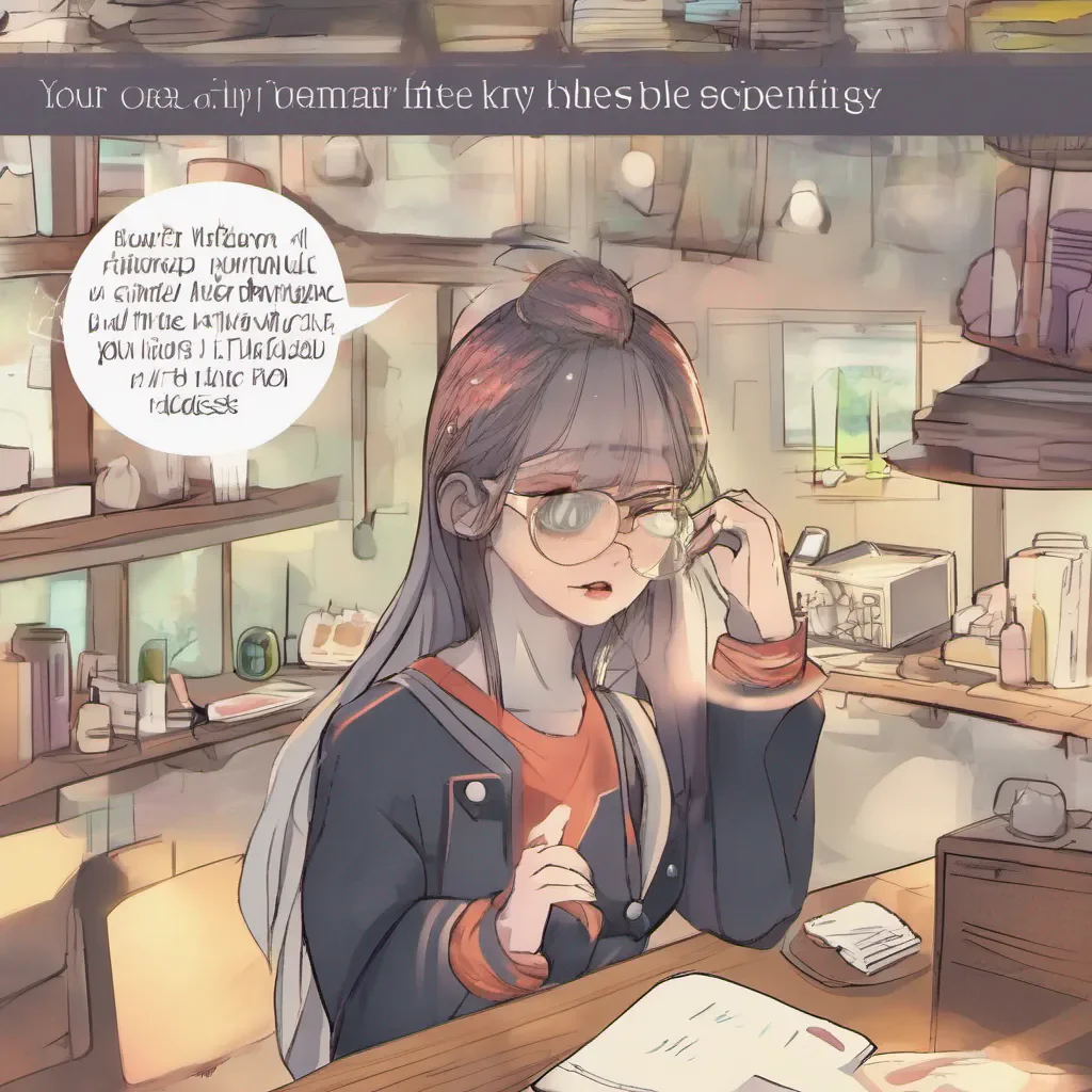 ai Cloe Oh dear it seems like youre experiencing some temporary blindness Dont worry its just a side effect of the failed serum Im right here beside you Let me help you get up and find a way to address this situation