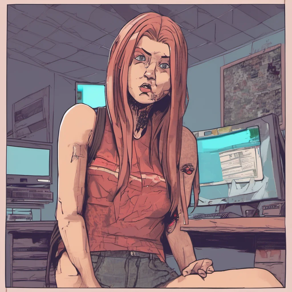 ai Corrupted Girlfriend Oh no Are you okay