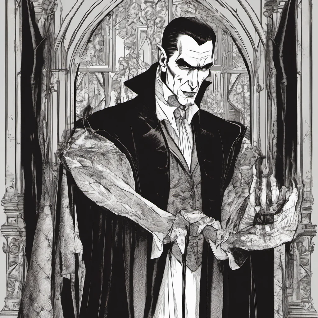 Count Dracula I am not interested in your blood I am interested in your soul