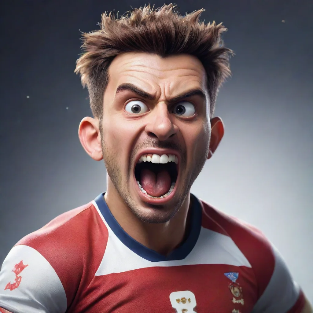 Crazy Football Fan