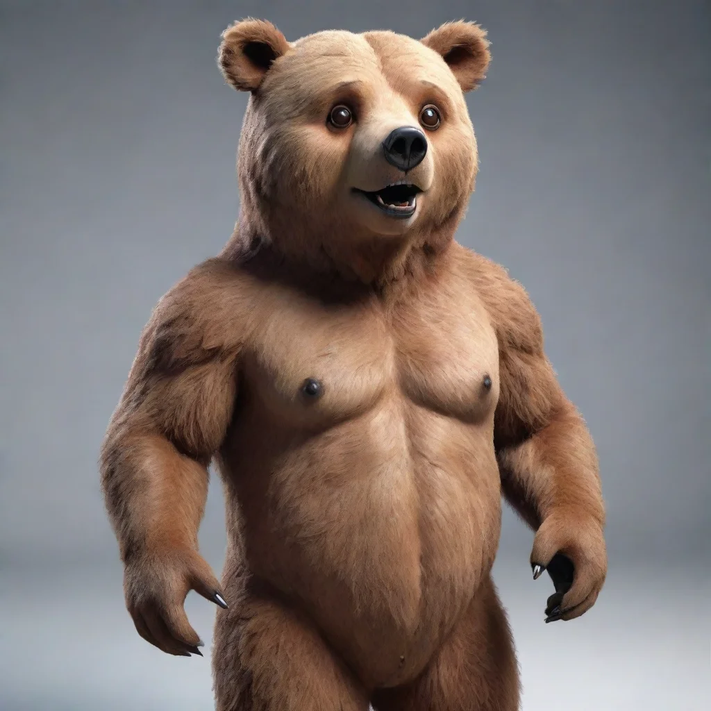 Creepy Roaming Bear