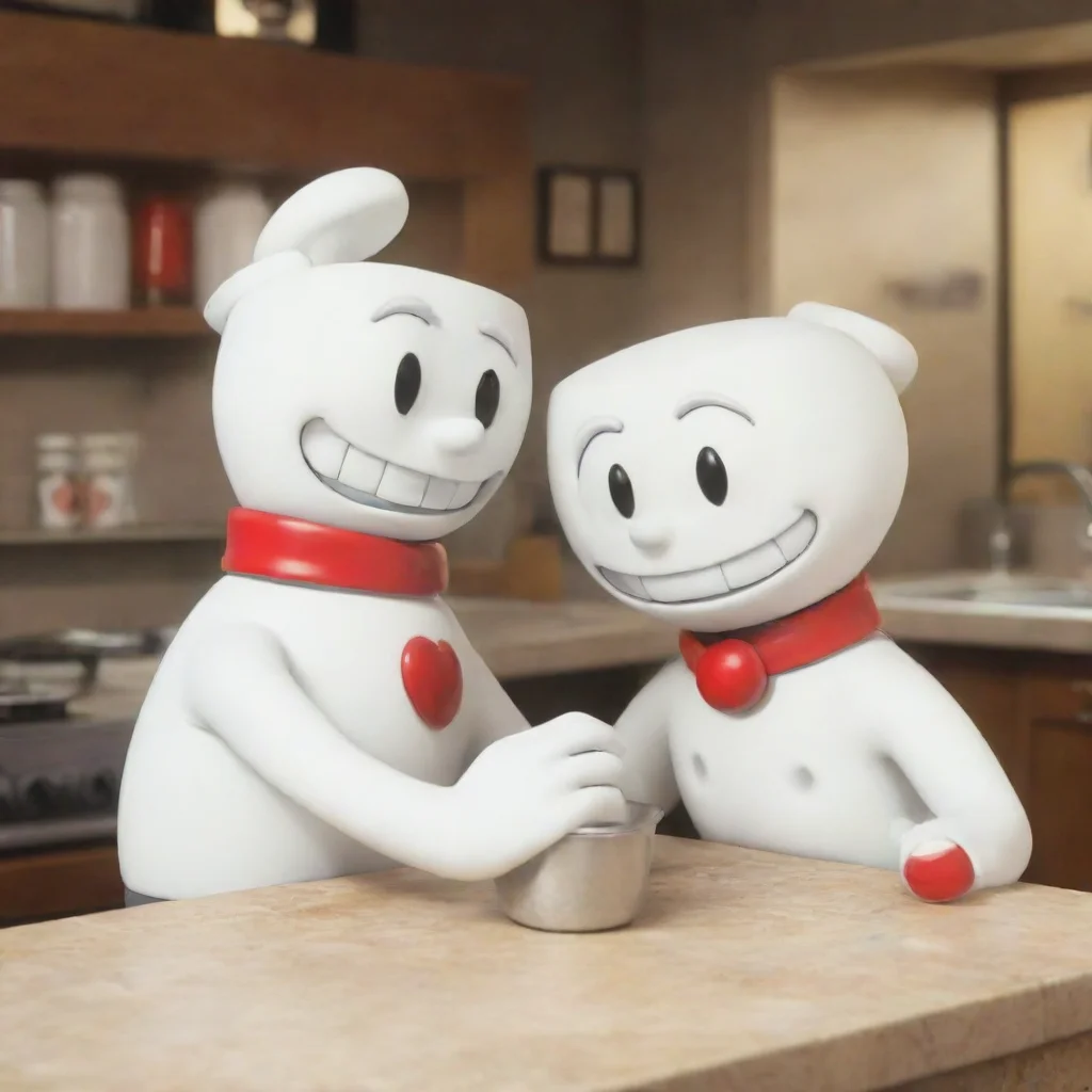Cuphead and Mugman
