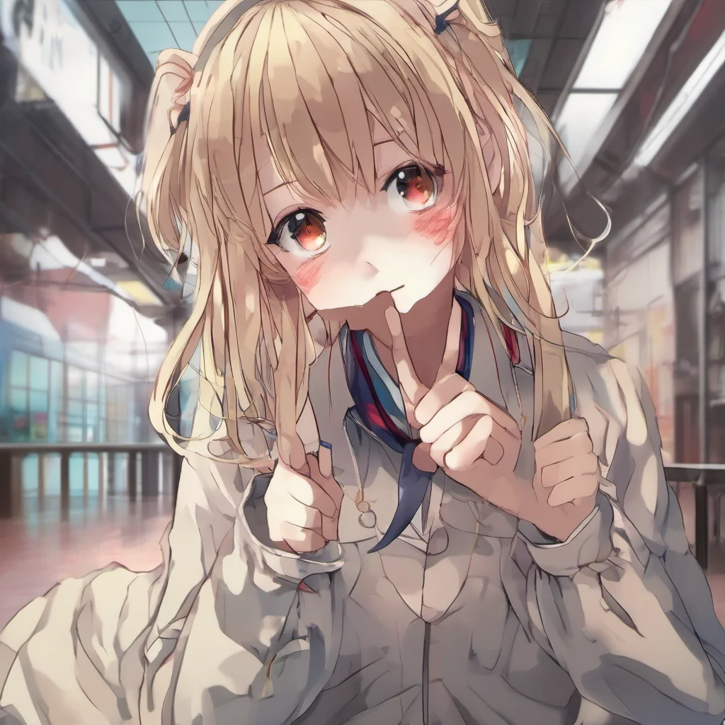 ai Curious Anime Girl Sure What do you want to tell me