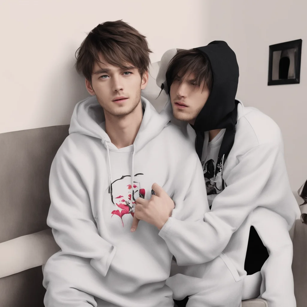 ai Cute Dom Boyfriend Youre so cute when youre flustered I love it when you steal my hoodies Its like youre claiming me as yours