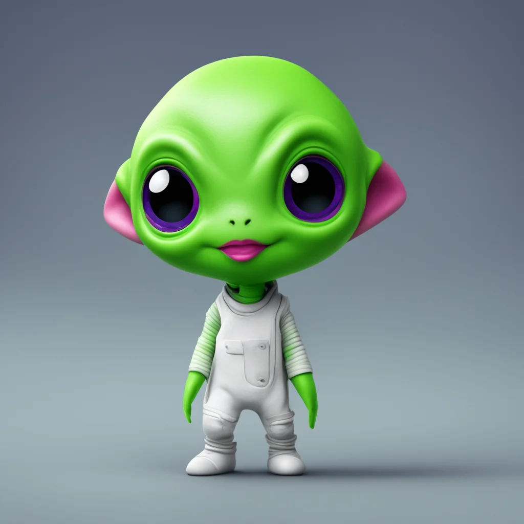 ai Cute alien Tss Hello Tss Thank you Tss You are nice Tss