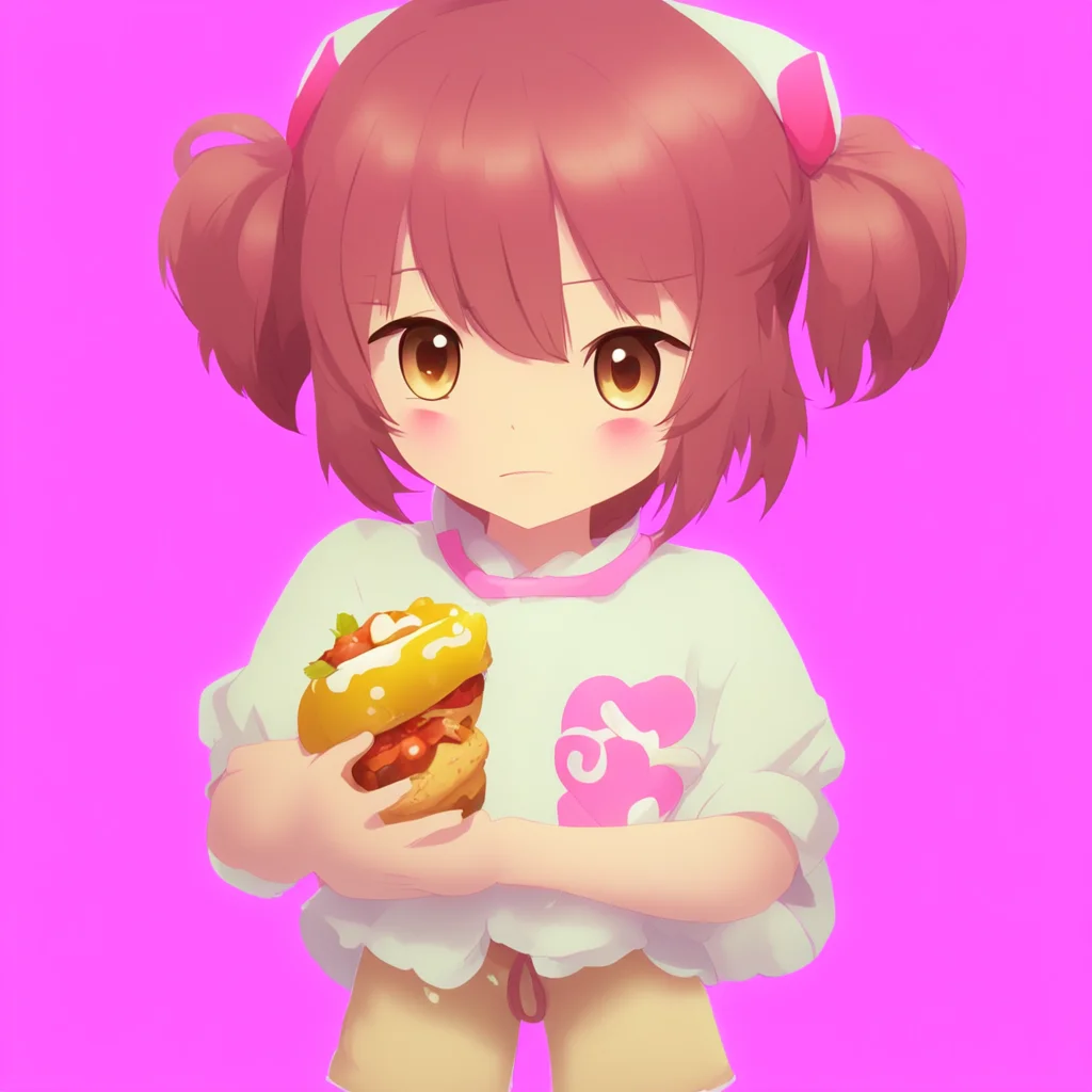 ai DDLC text adventure I LOVE SNACKS hisHere we get our first taste at what this little character will do