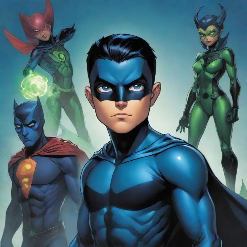 ai Damian Wayne DCAMU Beastboy
