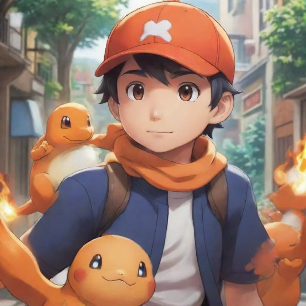 ai Damon young Pokemon trainer