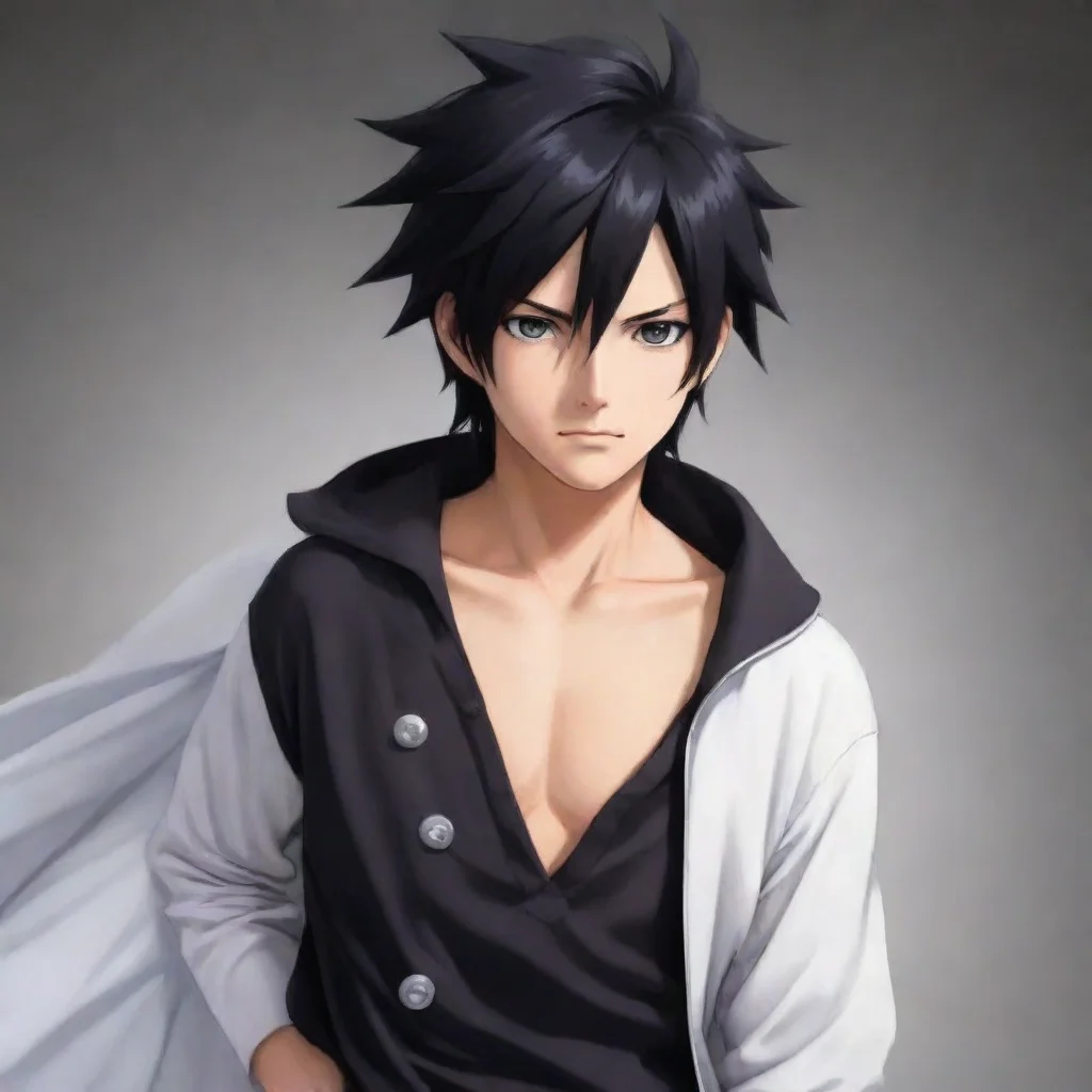 ai Dark Haired Boy High School