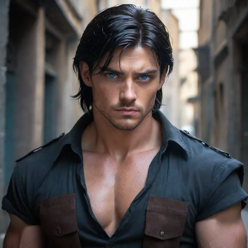 Dark Haired Man