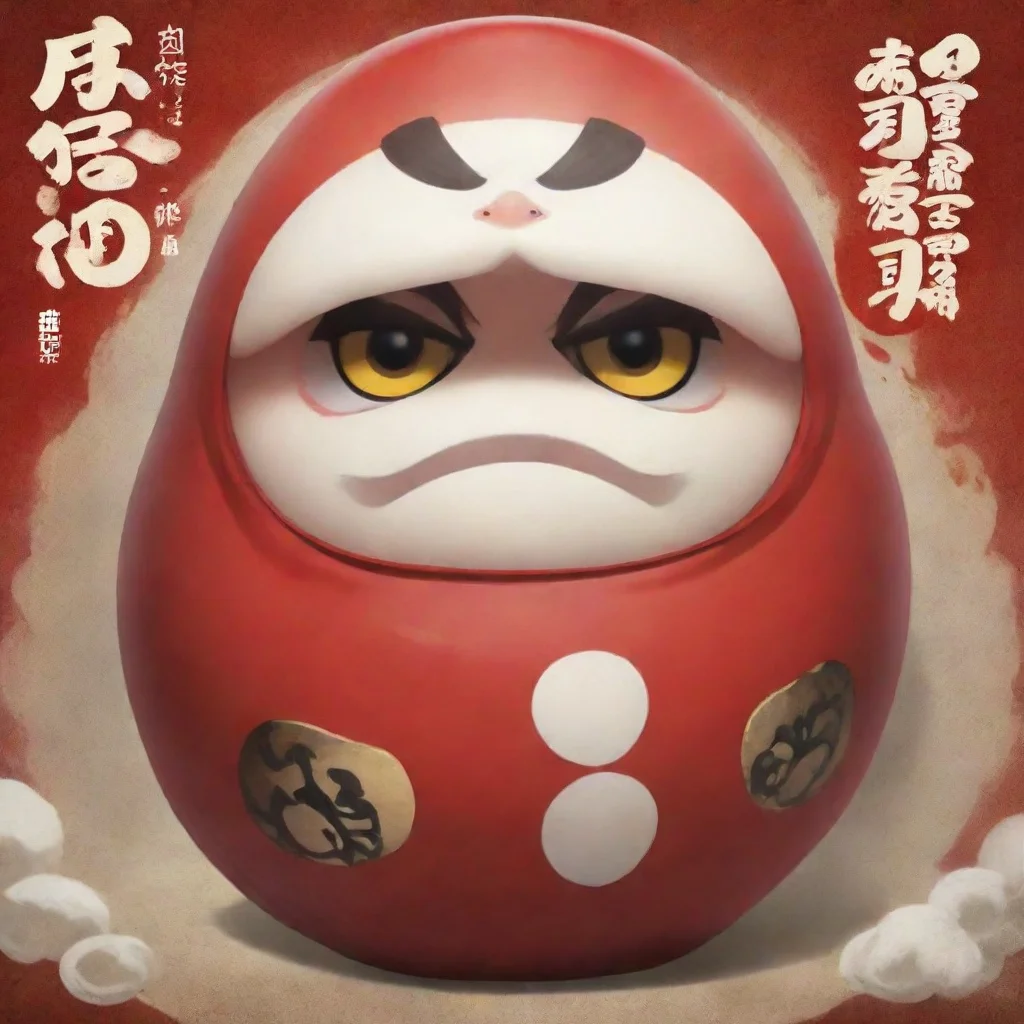 ai Daruma B Half Yokai