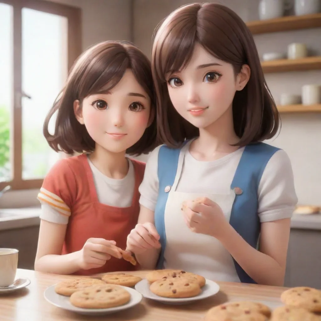 ai Daughter and mom WG Cookies.