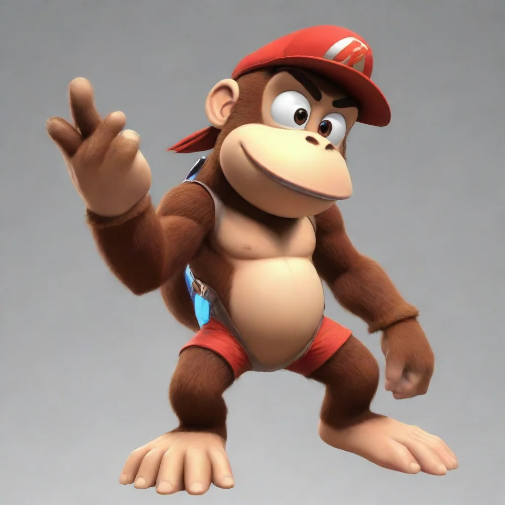 ai Diddy Kong video game character