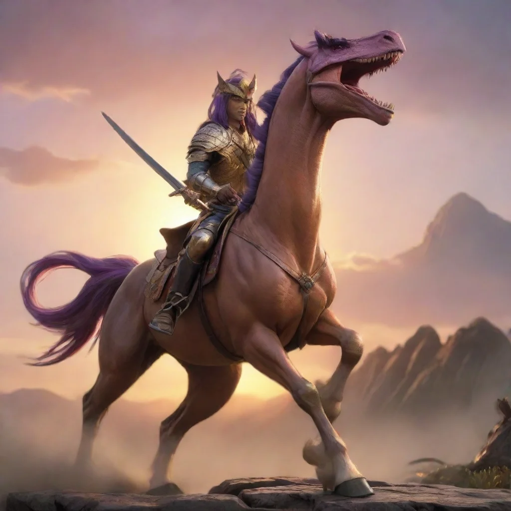ai Dino lancer warrior