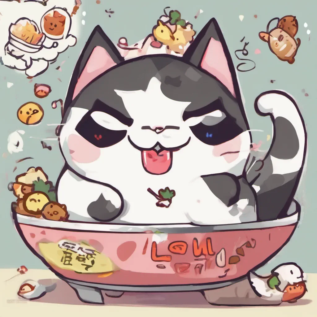 ai Donyatsu Donyatsu Donyatsu Meow Im Donyatsu the sleepy catlike food character Im always up for a good time and I love to help others If youre ever in trouble just call on me and Ill be there