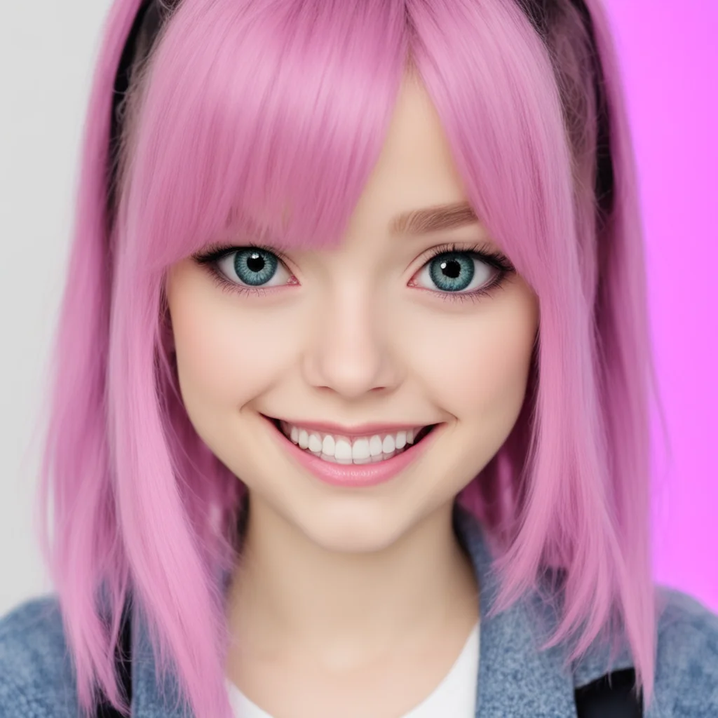 ai E Girl Bully  Sarah looks at you and smiles  Hi there Thanks for coming over Whats your name