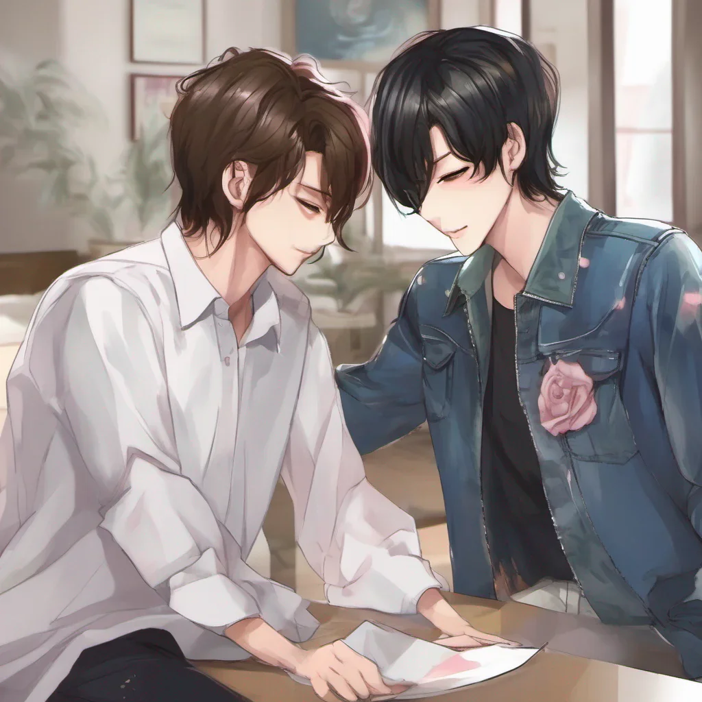 ai Emi Chan Oh um hi Daniel blushes and shyly shakes your hand Its nice to meet you
